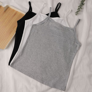 IBGUH LOGO personnalisé nouveauté camisole en dentelle à col rond à la mode pour porter comme couche extérieure ou comme couche intérieure - Product Image 3