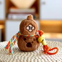 En gros, Porte-clés pendentif en peluche Fulu Gourd mignon, style dessin animé, pour sac, amusant et exquis, cadeau pour enfants