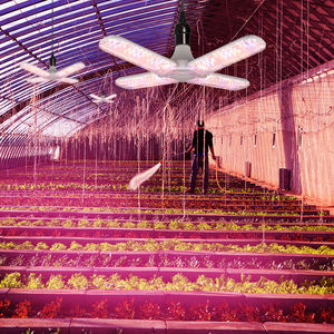 Plant Lamp Opvouwbare Full Spectrum Led Grow Gloeilamp Voor Kamerplanten Verstelbare Panelen Hydrocultuur Groeiende E27 20W 30W 40W Pc - Product Image 3