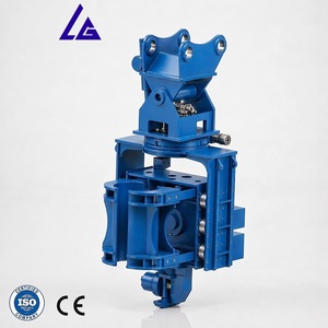 Vibro-compacteur hydraulique pour excavatrice, pour la construction de fondations immobilières, certifié CE - Product Image 5