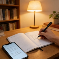 Ensemble de stylos intelligents universels avec traduction multilingue, traçages de pinceaux sensibles, reconnaissance précise des notes par IA