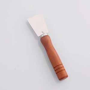 Stainless Steel <b>Cleaning</b> Spatula Round Head Kitchen Grease <b>Scraper</b> Multi Purpose Tool - Product Image 2