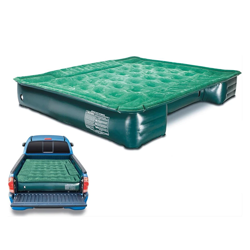 Тяжелая смазка, ПВХ, Королевский размер, надувная кровать для грузовика, воздушный матрас, отличные комнатные гостевые кровати для кемпинга, складные двухъярусные кровати