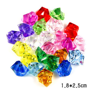 Pierre artificielle de couleur acrylique, cristal de couleur, pierre plastique transparente, pierre décorative, aquarium, décoration de la maison pour animaux de compagnie - Product Image 4