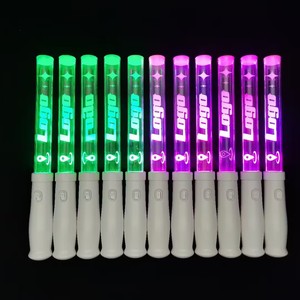 RICHSHINING personalizzato ABS + acrilico pannello <span class=keywords><strong>rosso</strong></span> velluto Glow Light Stick per la corea K-pop concerto applauso - Product Image 1