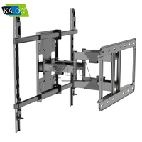 Soporte de Pared para TV KALOC S9 Pro Cantilever con Movimiento Completo, Compatible con Pantallas LED LCD de 50-90 Pulgadas, Inclinable, Giratorio y Retráctil