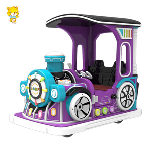 Centre Commercial, batterie pour enfants, alerte Radar, arrêt automatique, Train tout terrain, Amusement, avec pare-chocs de toit, <span class=keywords><strong>voiture</strong></span> - Product Image 2