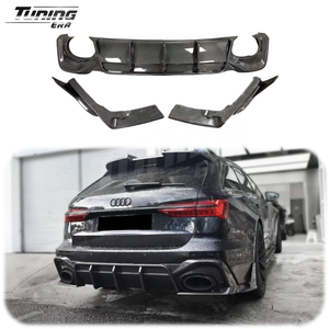 ดิฟฟิวเซอร์หลังคาร์บอนไฟเบอร์สำหรับ Audi RS6 Avant RS7 Sportback <span class=keywords><strong>A6</strong></span> Avant <span class=keywords><strong>A6</strong></span> Allroad C8 <span class=keywords><strong>2019</strong></span>+ อัพเกรด - Product Image 1