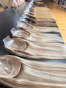 Nuevo Diseño 2024, Topper de Cabello Humano para Frente de Encaje, 130% de Densidad, Cabello Humano Virgen Europeo, Ondulado al Agua para Mujer # 3 & # 27 Colores - Product Image 6