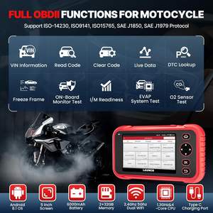 Herramienta de Diagnóstico para Motocicletas Launch CRP129MT, Reinicio Activo de Pruebas, Gráficos de Datos en Tiempo Real, 2 Años de Actualizaciones de Software Gratuitas - Product Image 6