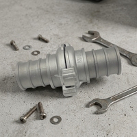 Raccord de tuyau d'incendie en aluminium forgé de type KD51, connecteur rapide pour la lutte contre l'incendie, adaptateur de tuyau d'eau pour système d'hydrant d'incendie