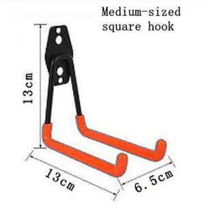 Perchero de montaje en pared para bicicleta de garaje de acero resistente 2025, colgador de almacenamiento, soporte plegable para bicicleta, gancho, colgador de Metal de hierro, artículos de equipo - Product Image 3