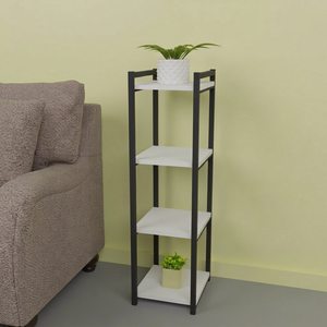 Modern Eco-Friendly Durable 4-Tier Metal <b>Plant</b> Flower Rack for Indoor Patio Balcony - Product Image 4