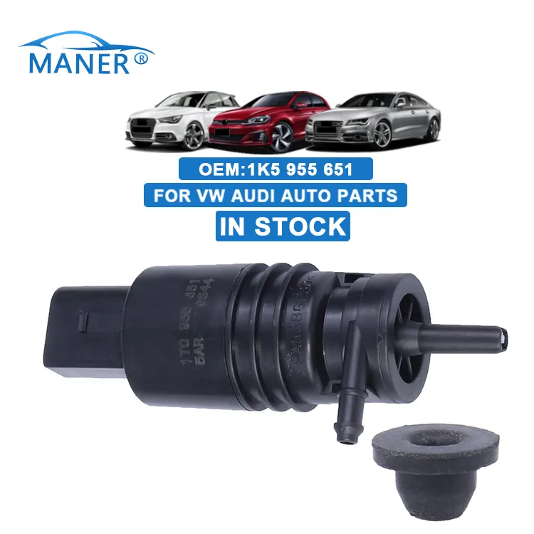 MANER-piezas de motor de coche, bomba de limpiaparabrisas para VW y AUDI, 1J5955651 1K5955651 1T0955651