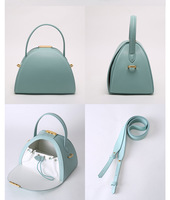 Sacs à main en cuir à poignée supérieure OEM ODM, sacs à cadre en cuir véritable, pochettes de soirée personnalisées uniques et luxueuses pour femmes et jeunes filles