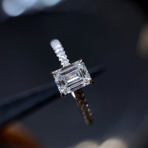 0.5～2カラット エメラルドカット 合成ルースダイヤモンド ラボグロウンダイヤモンド IGI証明書付き - Product Image 6