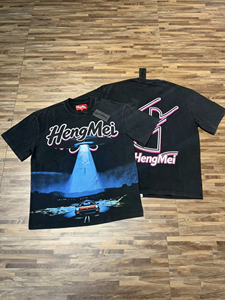 T-shirt unisexe GOD High Street en coton 100% respirant, coupe ample, manches courtes, 260 grammes - Product Image 6