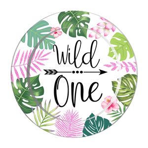 Vaisselle jetable en <span class=keywords><strong>papier</strong></span>, serviettes, assiettes, gobelets, banderole, Safari, forêt, <span class=keywords><strong>Jungle</strong></span>, fournitures de table, pour premier anniversaire, jetable, rose, pour filles, 1 pièce - Product Image 5