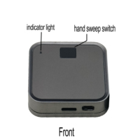 Interrupteur sans fil infrarouge 2,4G à détection gestuelle 12V 10M, capteur PIR pour armoire, étagère, éclairage intelligent domestique IP27 CE