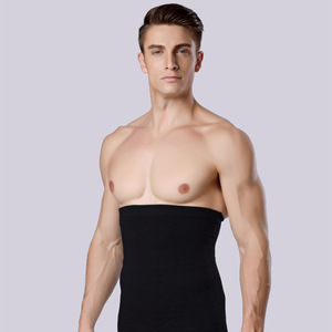 Cintura <span class=keywords><strong>da</strong></span> <span class=keywords><strong>uomo</strong></span> in maglia traspirante con cintura in vita NY014 modellante del corpo per tenuta di tenuta del ventre - Product Image 1