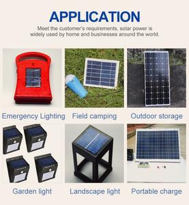 6V 80*40mm 0,45W Solarpanel Epoxidharz Monokristallines Silizium Mini Kleines Solarzellenpanel für DIY-Spielzeug zum Aufladen von IoT-Modulen - Product Image 4