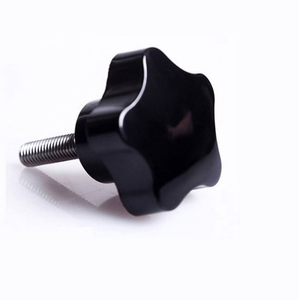 Hot Sale Black Industrial Machining Polishing Drawer <strong>Knob</strong> Furniture Cabinet Handle Kitchen <strong>Knobs</strong> Bakelite Star <strong>Knob</strong> - Product Image 1