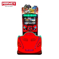 Simulateur de course pour enfants Marwey de haute qualité, à monnayeur, avec écran 27 pouces en métal