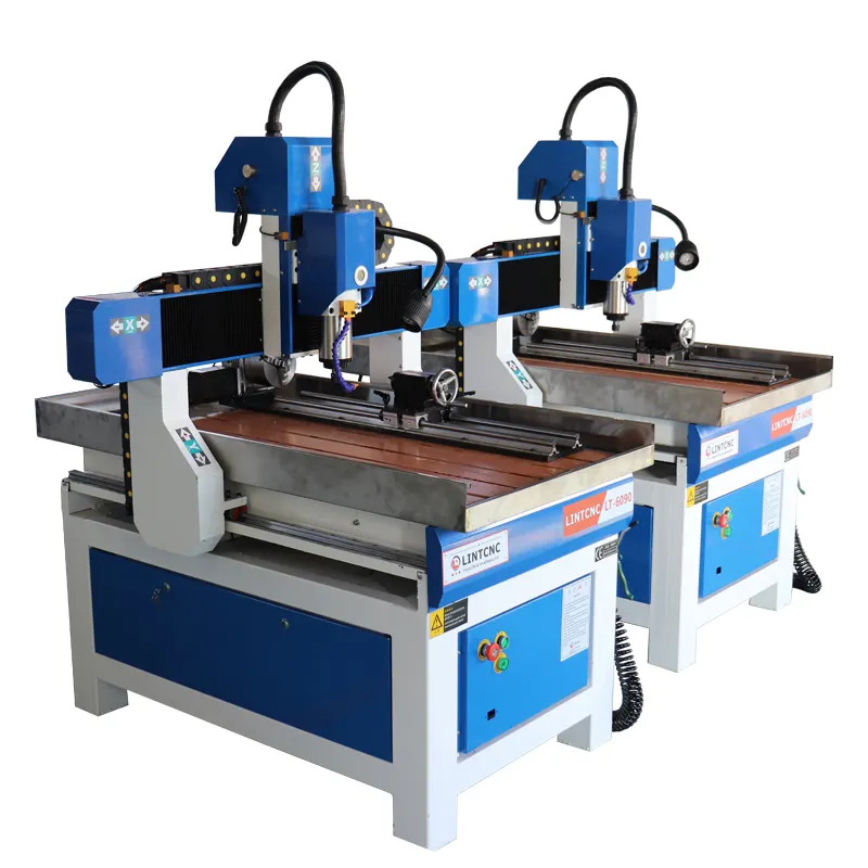 Mini 2.2kw Cnc Router 6090 1212 Kleine Frees Machine Hout Acryl Steen Pvc Metalen Aluminium Met Mach 3 Dsp controller