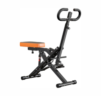 Machine de Squat Multifonction à Résistance Réglable, Appareil d'Exercice pour l'Entraînement, Équipement de Fitness pour la Musculation
