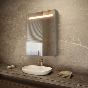 Smart Customizable Wall-Mounted Bathroom Vanity Modern Style Wash Basin with Smart Mirror Trendy Cabinet - Product Image 3