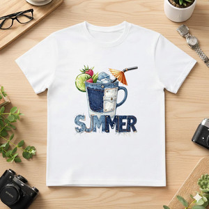 T-Shirt Unisex 100% Cotone 210GSM, Casual, Traspirante, Resistente, Estiva con Stampa, Maglietta da Uomo - Product Image 1