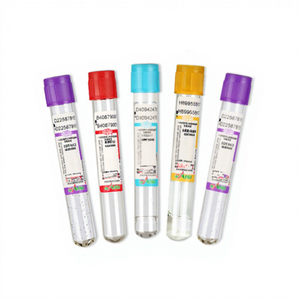 หลอดเก็บเลือด <span class=keywords><strong>EDTA</strong></span> K3 K2 <span class=keywords><strong>Vacutainer</strong></span> ขนาด 4 มล. ฝาสีม่วง ผลิตสำหรับสัตวแพทย์ - Product Image 2