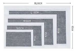 OEM Customized Bamboo Charcoal <b>Pet</b> Training Pad Disposable Dog Pee Pad with Quick Absorbency <b>Pet</b> Pad - Product Image 4