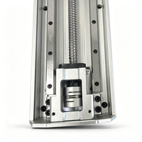 Module linéaire à vis à billes de haute précision 14 mm, charge horizontale 110 kg, charge verticale 33 kg, actionneur linéaire CNC pour équipement d'automatisation