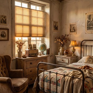 ستائر خلايا النحل بيرسيليكس بدون حبال، ستائر خلوية عمودية مدمجة، ستائر نوافذ خلايا النحل علوية الفتح من البوليستر العادي، ستائر تعتيم - Product Image 4