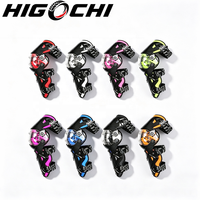Protections de genoux pour moto HIGOCHI, style sportif, design articulé réglable, matériau PP, unisexe, absorption des chocs, protection anti-chute