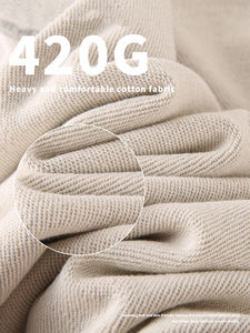 Sudadera con Capucha para Hombre, 420 g/m², Tejido Terry Grueso, 100% Algodón, Impresión de Logotipo Personalizado, Estilo Urbano - Product Image 3