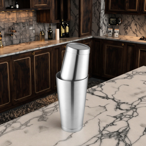Outils de barman professionnels, <span class=keywords><strong>shaker</strong></span> Boston <span class=keywords><strong>argent</strong></span>é, acier inoxydable lesté 18/8, capacité 18 oz/28 oz, <span class=keywords><strong>shaker</strong></span> à cocktails personnalisable - Product Image 6