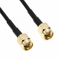 Câble RG174 SMA Mâle vers SMA Mâle/Femelle, Connecteur RPSMA à travers panneau, Câble d'extension RF Coaxial, Jumper Coaxial RG316 Pigtail 2M 5M 10M