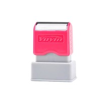 Rectangle 3313mm Mix Color Holder Plus Tampon en caoutchouc pour support de timbre Flash Portrait photosensible