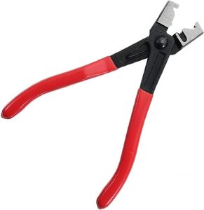 7-Inch Carbon Steel Automobile Repair Tools Clic-R Collar Pliers Carbon Steel PVC Handle DIY Grade OEM <b>Hose</b> <b>Clamp</b> Plier - Product Image 1