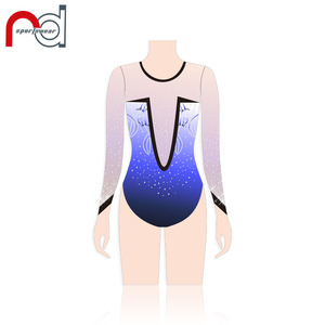 <span class=keywords><strong>Justaucorps</strong></span> de gymnastique pour filles sur mesure à double doublure en spandex, magnifiques <span class=keywords><strong>justaucorps</strong></span> de gymnastique en gros - Product Image 5