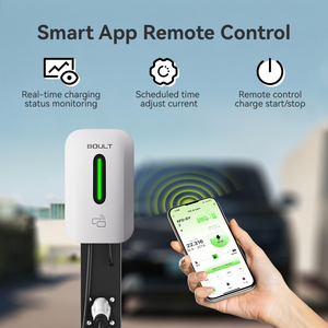 Wallbox Nuevo Cargador EV de Alta Velocidad <span class=keywords><strong>Tipo</strong></span> <span class=keywords><strong>2</strong></span> de 32A, <span class=keywords><strong>Cable</strong></span> de 5m, IP65, RFID, Arranque Automático, Solución de <span class=keywords><strong>Carga</strong></span> Rápida de 7-22kW para Vehículos Eléctricos - Product Image 4