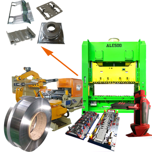Máquina de Fabricación de Carrocerías de Automóviles, Máquina de Estampado <span class=keywords><strong>ALE</strong></span> de 500 Toneladas con Alimentador Servo NC y Moldes, Solución de Línea Completa - Product Image 1