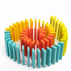 Hot New Product Wooden Archimedes Building Blocks 100 Pieces Free Construction Stimulate Creativity Baby Toys for Children CE - Product Image 4