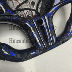 Direct Sales Leather Forged Carbon Fiber Steering <b>Wheel</b> for BMW G Series M3 G20 G30 G80 M4 G82 M5 CS Car Steering <b>Wheel</b> - Product Image 6