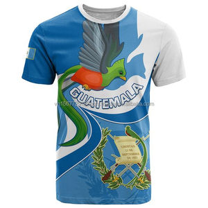 Camiseta deportiva para correr con estampado completo de poliéster 100%, camiseta de ajuste seco, camiseta de sublimación personalizada - Product Image 1
