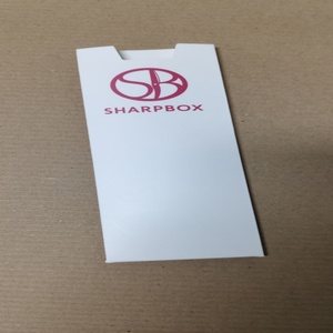 Caja de Cartón Blanca Reciclable para Crema Facial Desechable Personalizada al por Mayor, Papel Kraft, Laminación Mate, Relieve, Forro de Esponja - Product Image 3