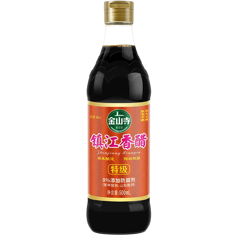 Qianhe Fabricant Vinaigre Condiment Vinaigre 500ml * 12 Vinaigre Balsamique