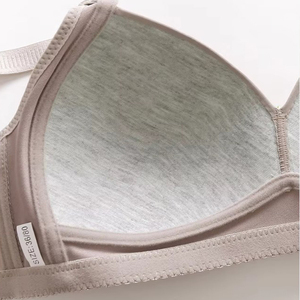 Underwear Factory Direct Sales Large Size Simple, Breathable, Comfortable Daily Women's <b>Bra</b>, <b>Thin</b> Cup Smooth <b>Bra</b> - Product Image 4
